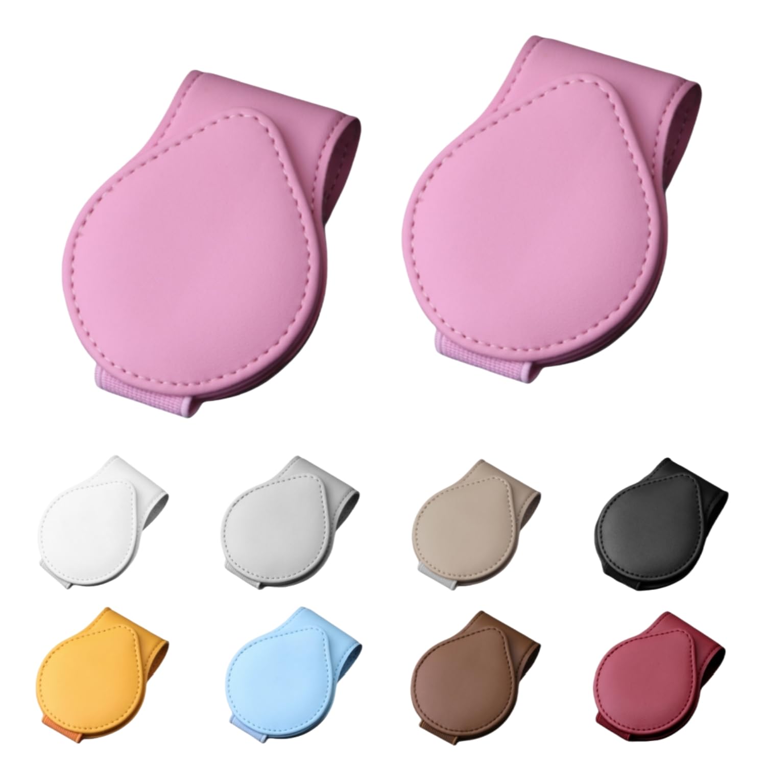 

Sunglasses Holder, Car Eyeglass Holder, Leather Material, Eyeglass Holder, Car Sunglasses Holder, Sun Visor Sunglasses holder розовый