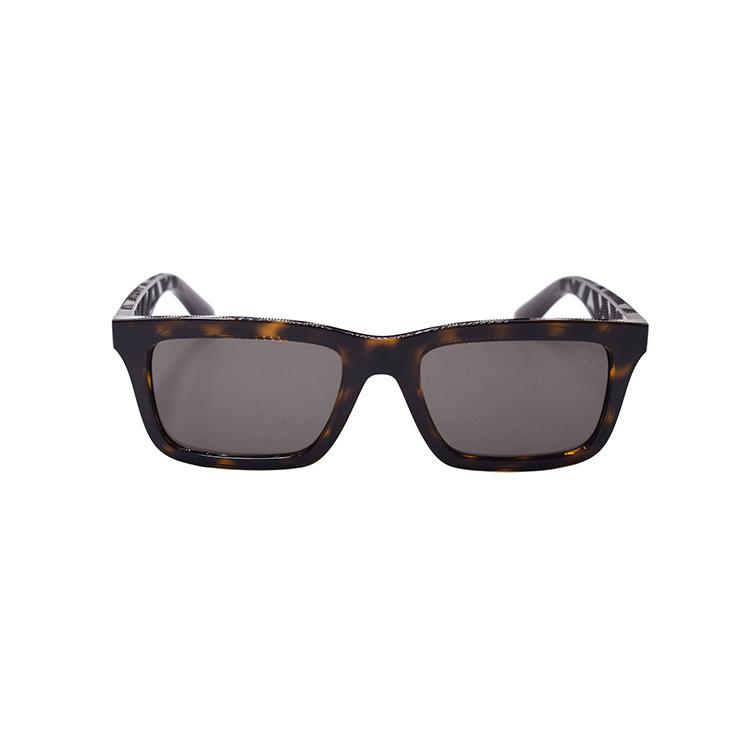 Burberry Embossed Check Rectangle Sunglasses Men Sunglasses Tortoise B4475-U-3002-73