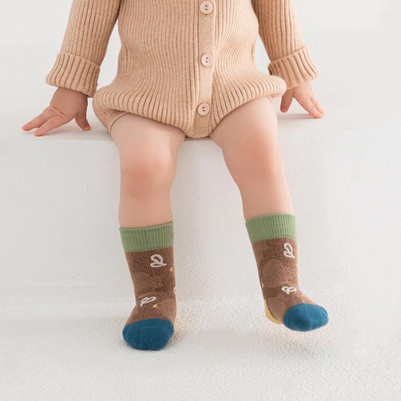 Kids Socks For Girls Boys Autumn Winter Cotton Baby Boy Girl Socks Fashion Cartoon Print Student Sport Children's Sock