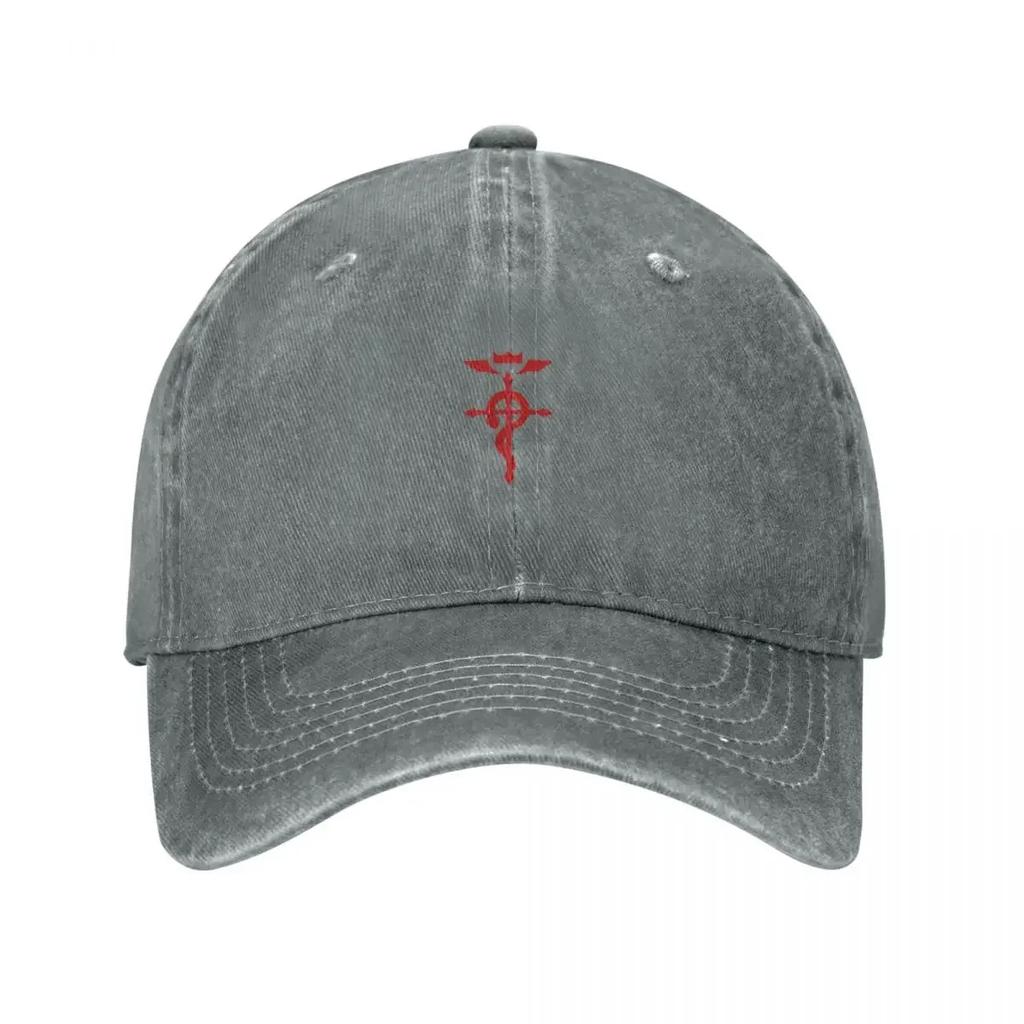 Fullmetal Alchemist Circle Baseball Cap Anime Cosplay Luxury Brand Snap Back Hat Unisexs Womens