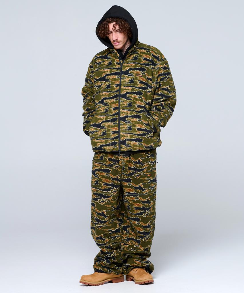 Wkndrs Camo Fleece Zipup Jk (Camo)