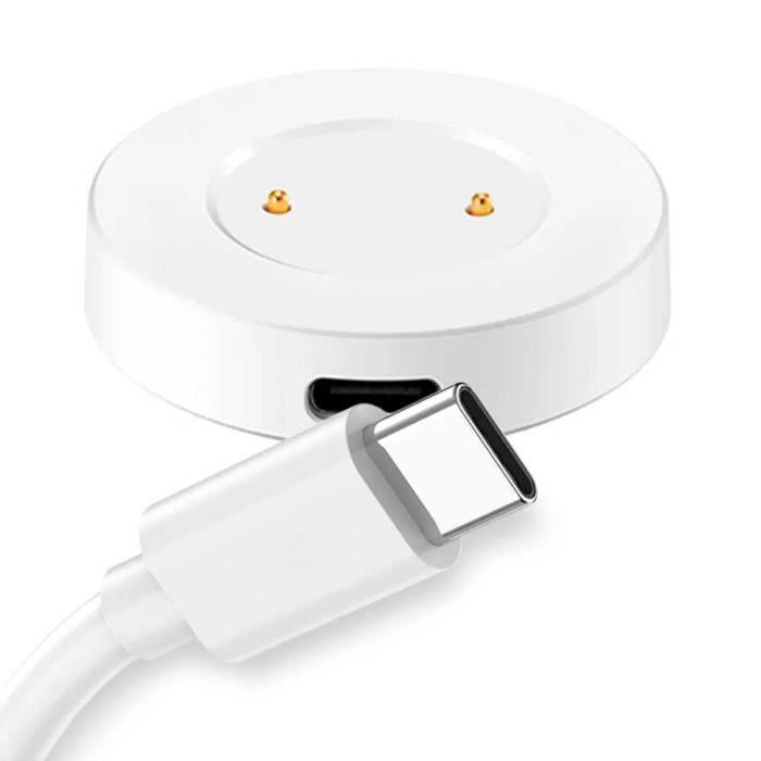 Charger - Ociodual - 80cm Usb Cable - Compatible Huawei Watch Gt-2-2e - Honor Watch Magic-2-dream - White