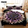 Beautiful Fireworks Bedding Set, 3Pcs Duvet Cover Set, Soft Comfortable Breathable Duvet Cover, For Bedroom Guest Room Decor