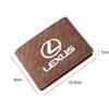1Pcs Car Driver License Wallet ID Credit Card Holder For Lexus F SPORT CT ES GS NX IS250 CT200h IS300h ES300h ERX400h NX300h