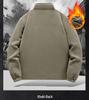 8918A Men's Thickened Fleece Outdoor Jacket - Autumn/Winter Sherpa Style