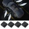 2/4Pcs Car Angel Wings Wireless Car Door LED HD Welcome Courtesy Shadow Projector Lamp Logo Light Cars Accessories Neon Lights 4