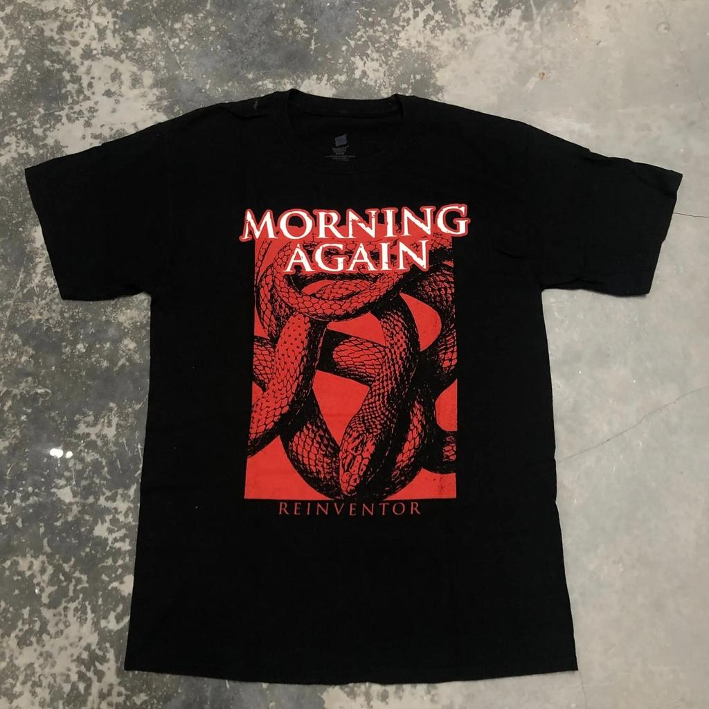 Vintage Morning Agains American metalcore band T shirt