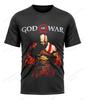 TV Game God of War 3D Printed T-shirt Summer Men's Fashion Round Neck Top Harajuku Street Short Sleeve Clothing