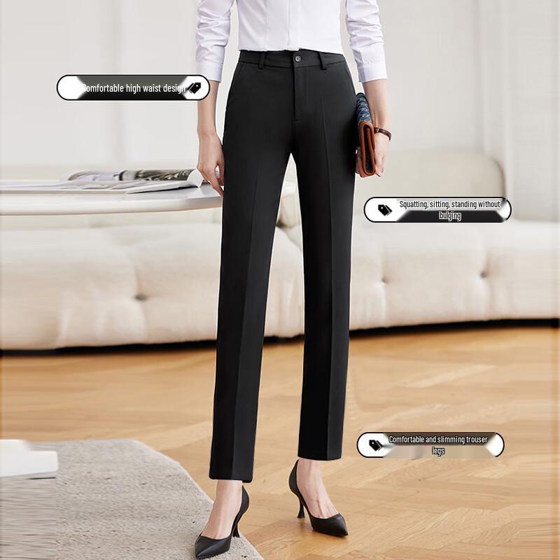 Women's Wrinkle-Resistant Professional Suit Pants