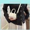 2024 New Trendy Street Style Pu Small Shoulder Bag Fashion Crossbody Bag For Women
