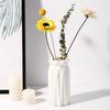 Scandinavian Plastic Vase Living Room Bedroom Decorative Vase Simple Home Fresh Flower Arrangement Vase 1pc