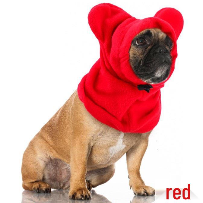 2026 Windproof Dog Hood: Warm Winter Hat & Calming Neck Gaiter