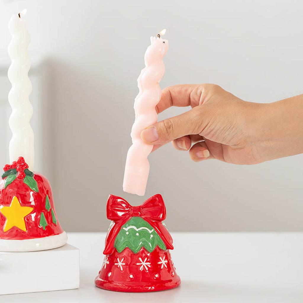 Christmas candle holder creative desktop decoration, a gift for friends