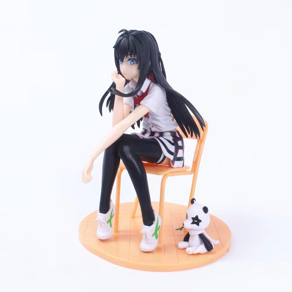 Anime Yukino Yukinoshita Kotobukiya Auto Stuhl Figur Modell Spielzeug Ornament