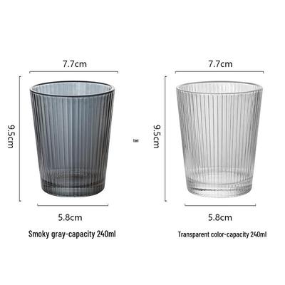 Gobelet de bain de bouche en verre épais
