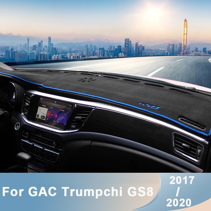 Für GAC Trumpchi GS8 2017 2018 Auto Armaturenbrett-Abdeckungsmatten vermeiden Lichtpolster Instrumentenplattform Schreibtisch Rutschfeste Teppiche