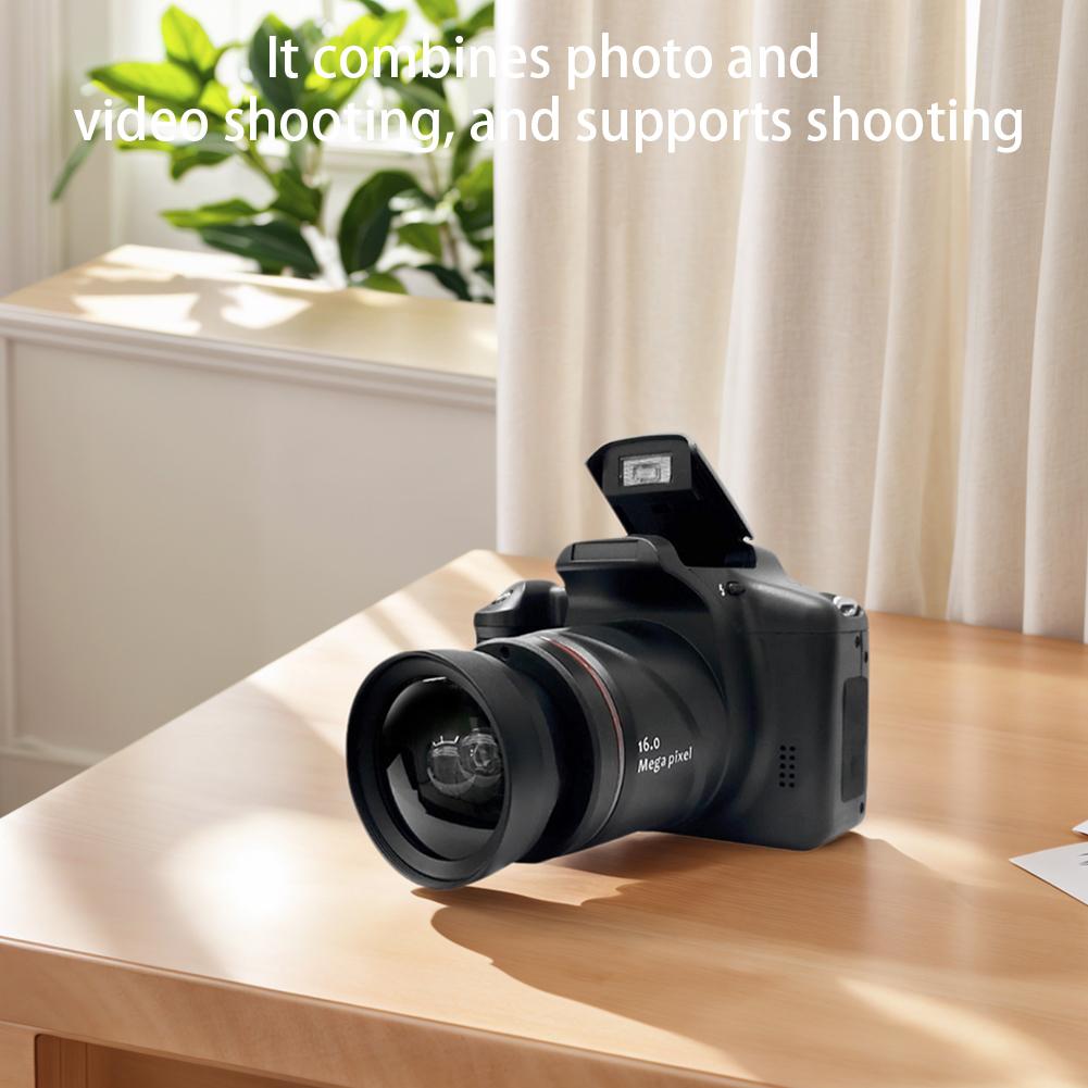 16MP Camcorder with 2.4 Inch LCD Screen Video Camera 16X Digital Zoom Video Recorder for Photography and Video