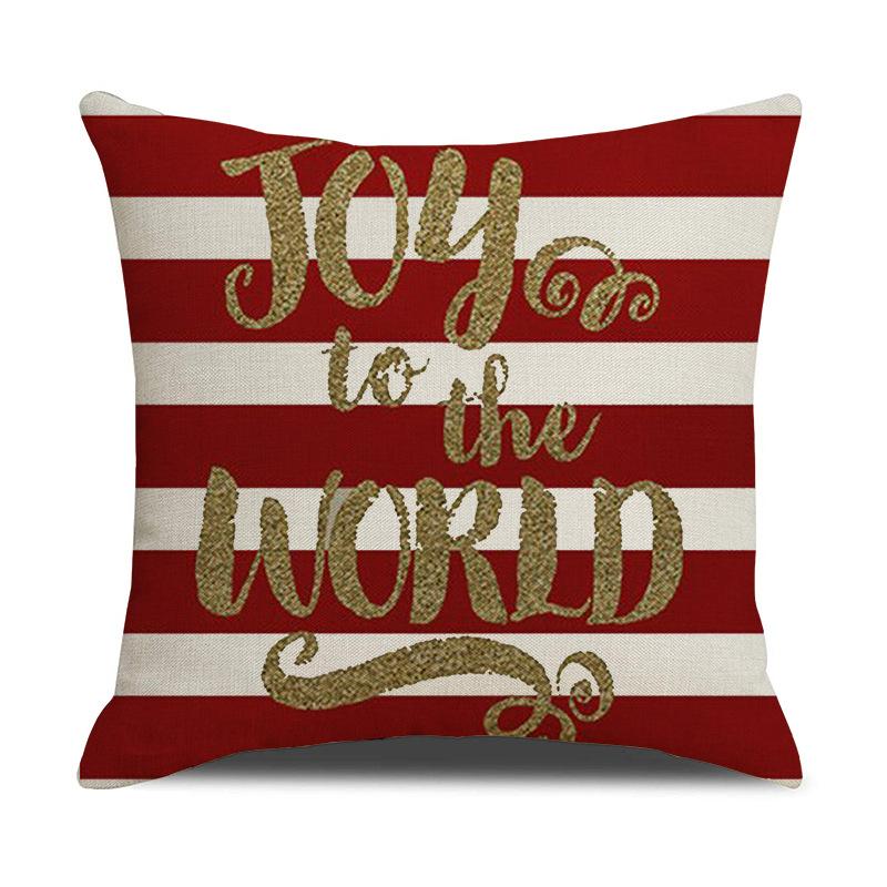 Nordische Weihnachtskissenhülle Schneeflocke Weihnachtsbaum Heimbedarf Sofa Schlafzimmer Lendenkissen
