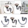 Sink Drain Pipe Sink Drain Assembly Plumbing Accessories Expandable Sewer Tube