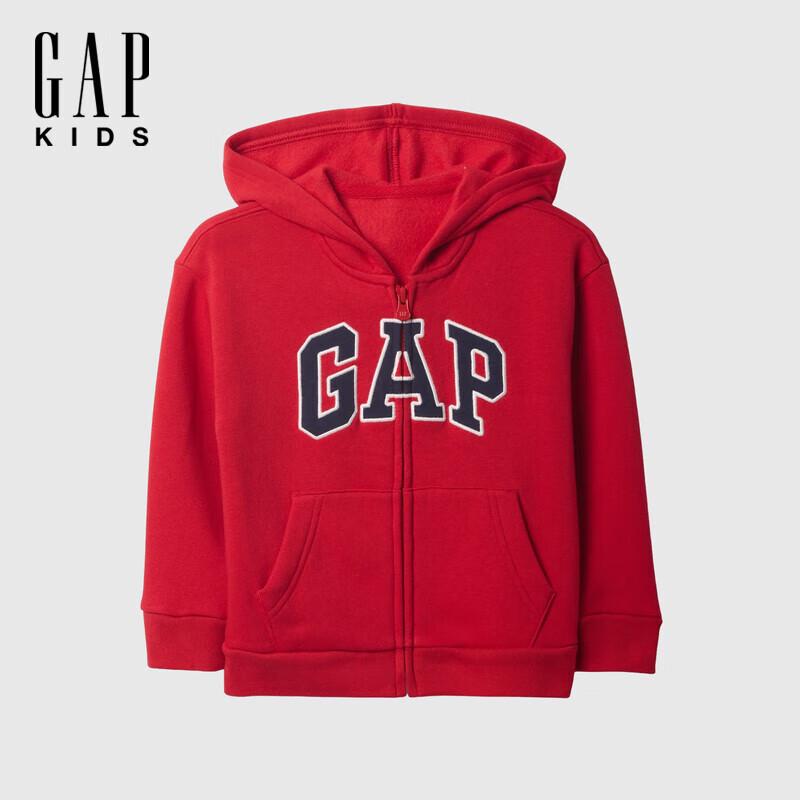 

Толстовка-куртка с логотипом Gap для малышей, унисекс, флисовая 110/60