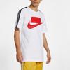Nike Sportswear NSW Logo Graphic T-Shirt Men Tops White AV9959-100