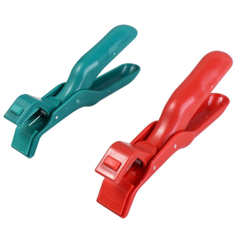 Kitchen Gadgets Silicone Hot Bowl Gripper Anti Scald Non-slip Dish Clip Heat Resistant Bowl Tongs Oven