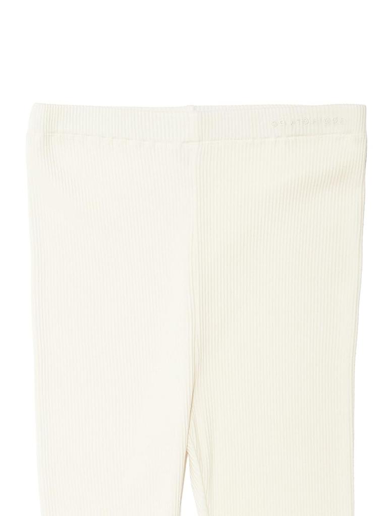 Gelato Pique Basic Ribbed Leggings PWCP249076 GRY Women's