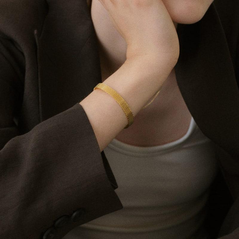 NORMALLEE [Silver 925] Watch Bracelet (Bold)