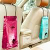 50pcs Car Trash Bag, Stick-on Disposable Trash Bag, Leakproof Vomit Bags for Car, Kitchen, Travel, Camping, Bedroom, Study Room, Office