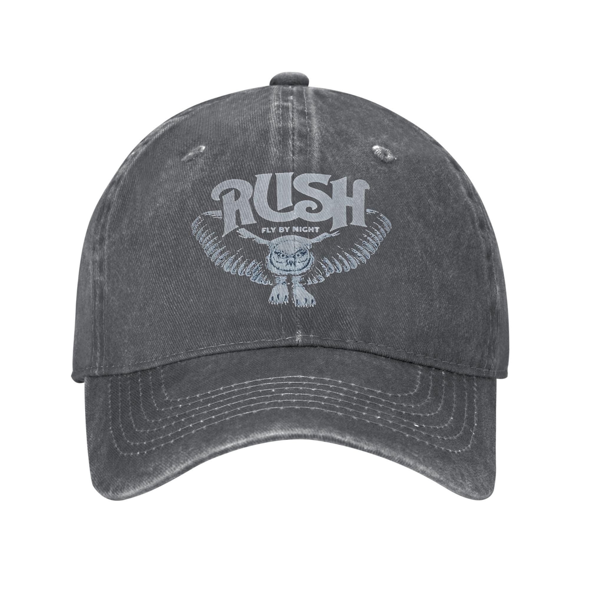 

Rush Rock Band Sun Baseball Cap Men Women Design Trucker Hat Summer Vintage Outdoor Gym Sunscreen Baseball Caps One Size