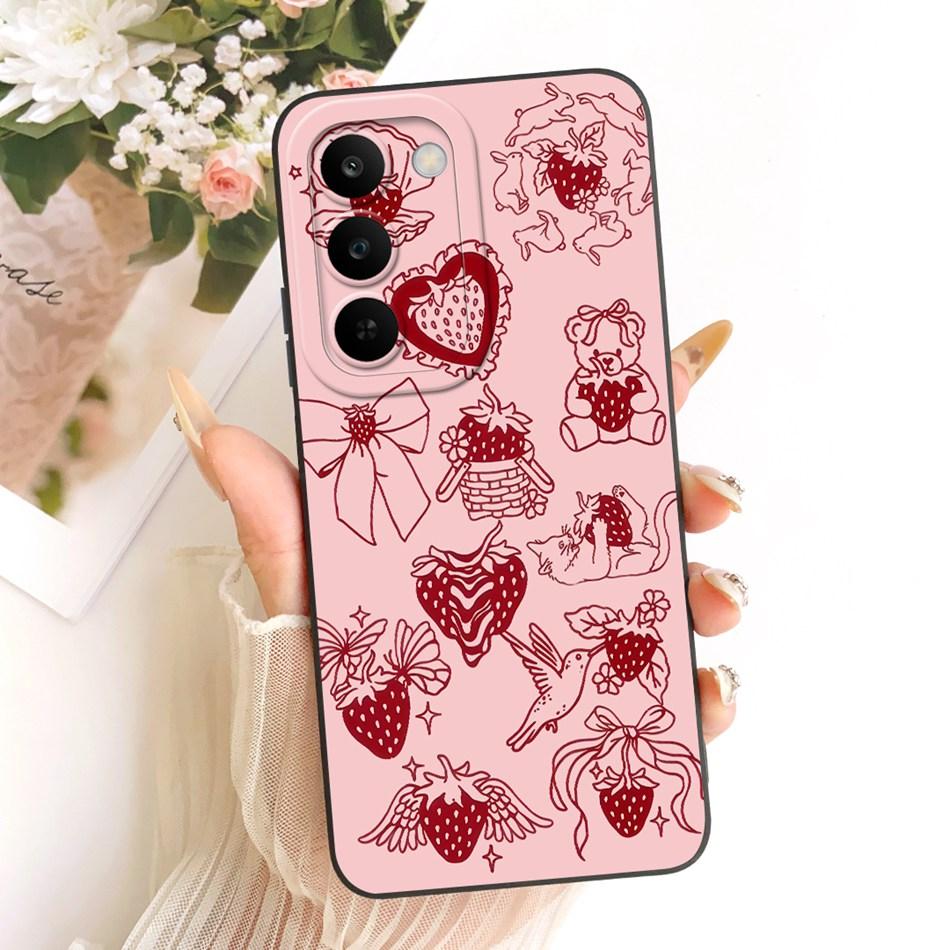 Für Realme C83 Niedliche Katze Blume Cartoon Handyhülle Für Realme C83 C 83 5G Weiche Silikonhüllen Stoßfänger
