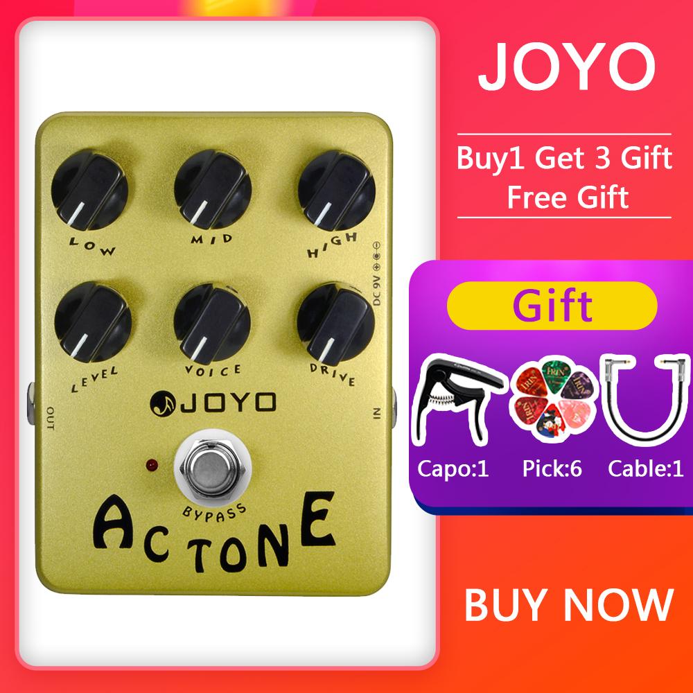 JOYO JF-13 AC Tone Vox Amp Simulator Guitar Effect Pedal Guitar Accessories True Bypass vox av30 Speaker Simulator Effects