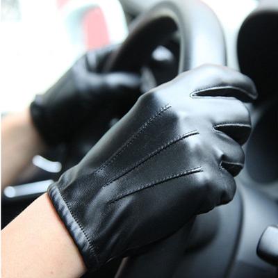 Touchscreen-Autohandschuhe, atmungsaktive Vollfinger-Lederhandschuhe, Moto-Motocross-Outdoor-Sporthandschuhe, rutschfeste Autofahrhandschuhe