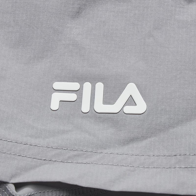 FILA Original Simple Solid Color Versatile Cool Touch Casual Shorts Women shorts Gravel-Gray F11W629808FGY