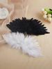 Weiß Schwarz Handwerk Kinder Mini Feder Engel Flügel Pet Requisiten Puppe Dekoration Party Geburtstag Geschenk Ostern Valentinstag