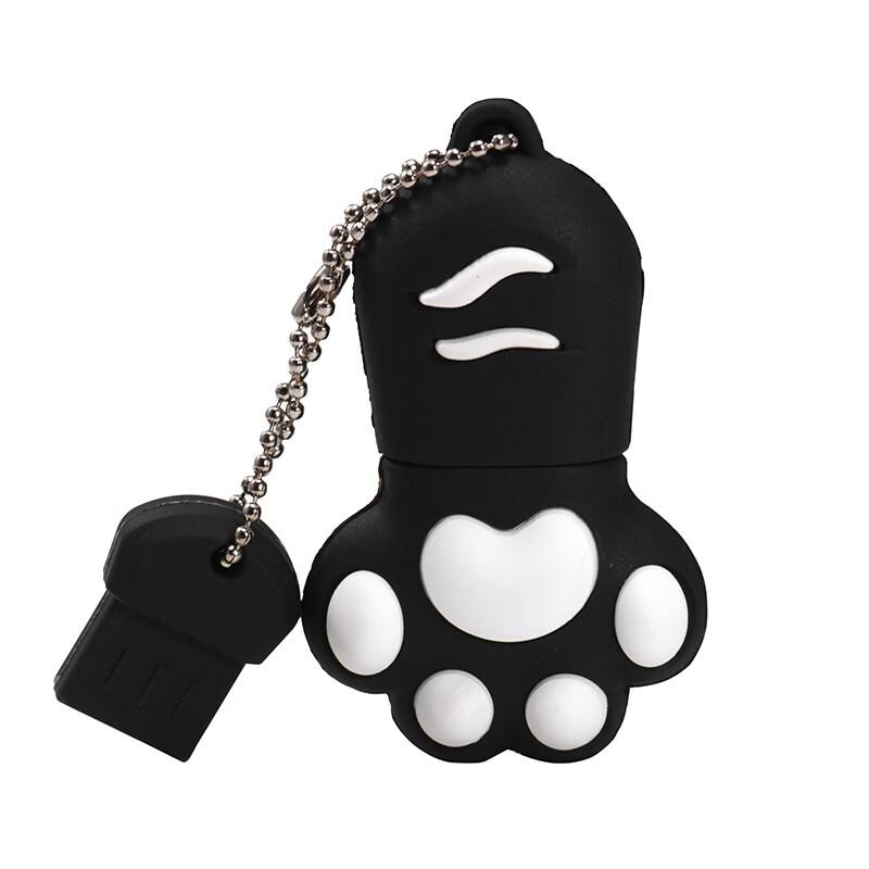 OLOEY Cartoon Cat Claw USB Flash Drive 128GB