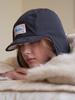 Olinkeompeulliteu Sprinkle Teddy Reversible Trooper Hat (Navy)