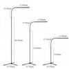 Adjustable LED Floor Lamp Rotatable Light Dimmable 1000LM White+Warm White Standing Reading USB+Clip+Plug,1.8M Line Home Office Desk Table