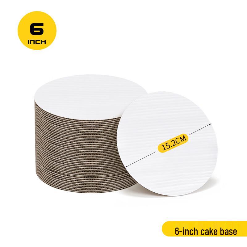 6-inch Round Cake Base Board