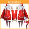 Rezero Rem Ram Vestido de Cosplay de Natal Fantasia Alta Qualidade Roupa de Papai Noel Neve