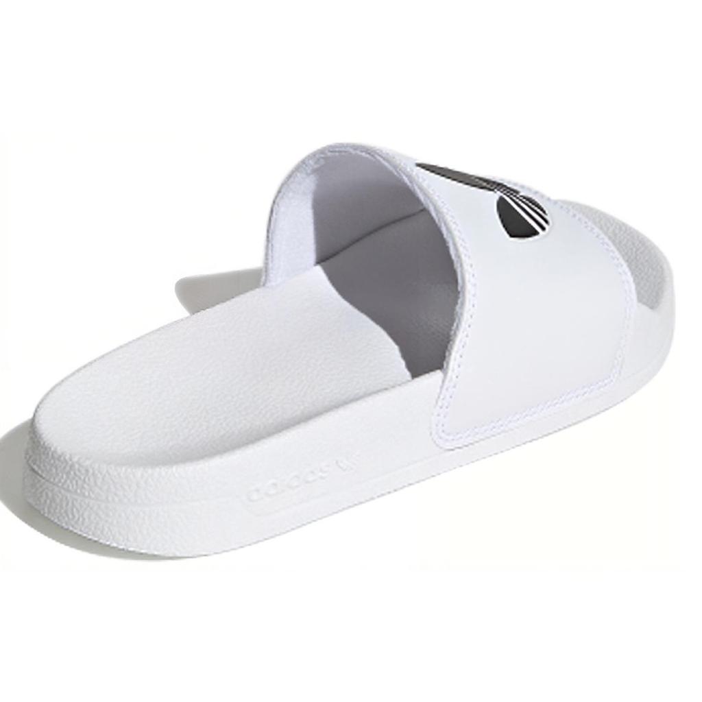 adidas Originals ADILETTE LITE Synthetic Leather Kids' Slippers White Black Teenagers EG8272