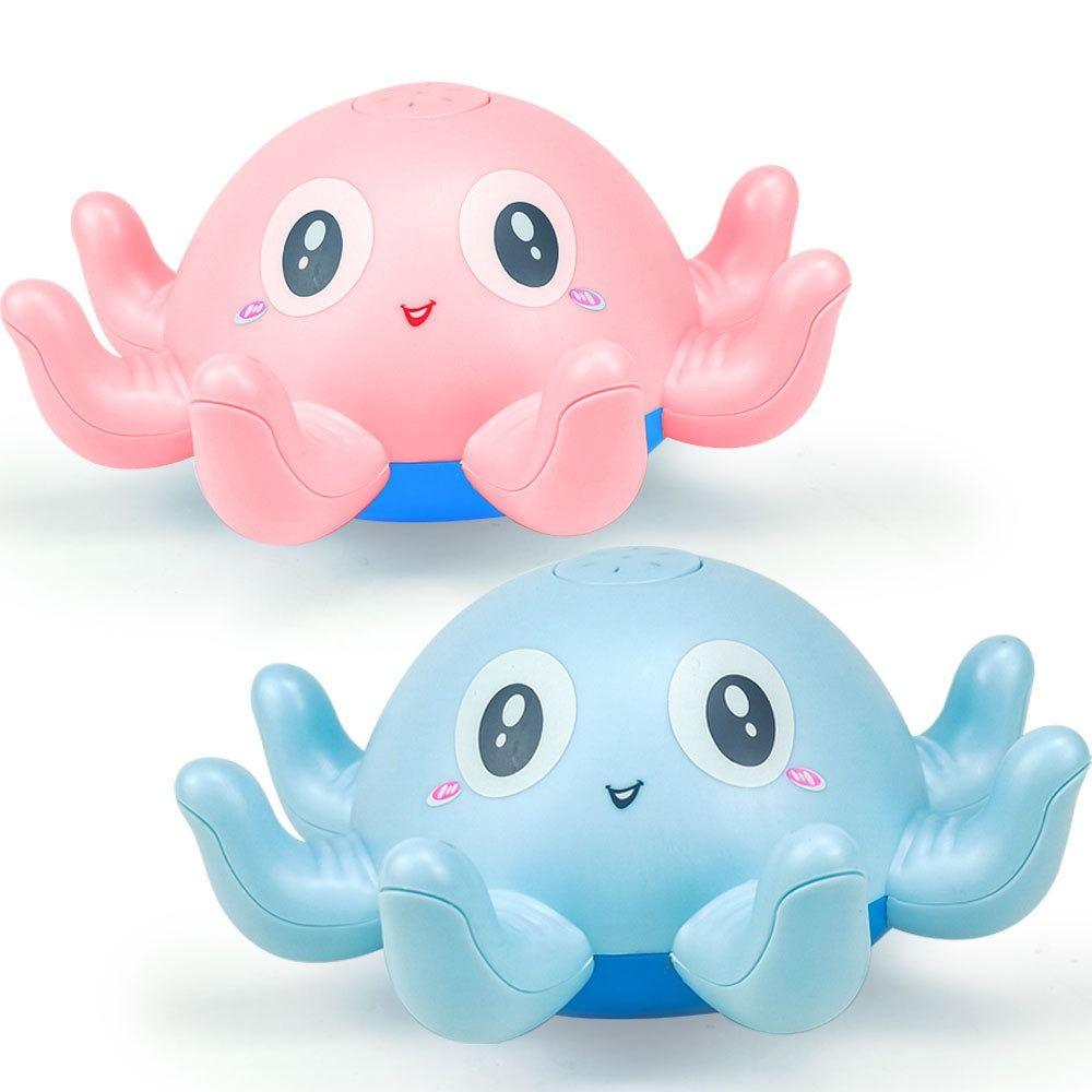 

Automatic Spray Water Spray Octopus Toy LED Light Up Kids Toddler Bath Toy Kids