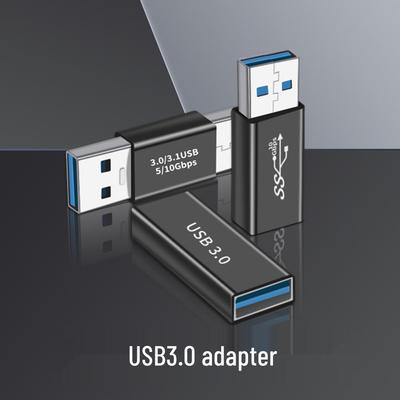 USB-A Stecker auf Buchse und Stecker auf Stecker Adapter Verlängerung
