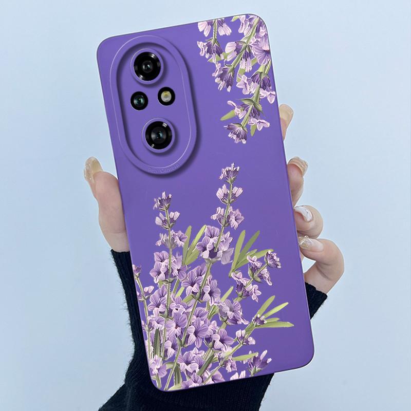 Cartoon Case For Honor 200 100 Honor200 Honor100 Pro Lite 5G Liquid Silicone Camera Lens Protector Phone Case Soft Back Cover