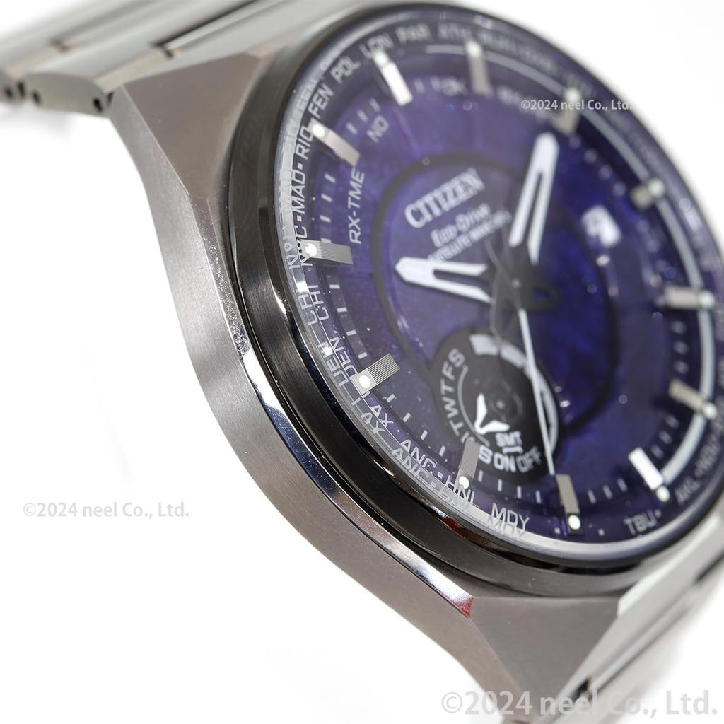CITIZEN CREATIVE LAB GPS Satellite Satellite Wave Eco-Drive Radio-Controlled Watch, X, Men's Watch, CC3097-52L