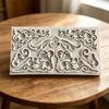 Antique Embossing Silicone Mold Food Grade Silicone For Making Candle Chocolate Fondant Cake Decorating and Clay Craft