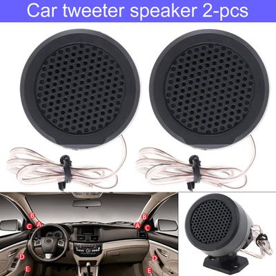 Car Audio Dome Loudspeakers Tweeter Speakers Easy Installation