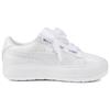 Puma Pantofi de dama din piele intoarsa Mayu Heart Patent White 385967-01