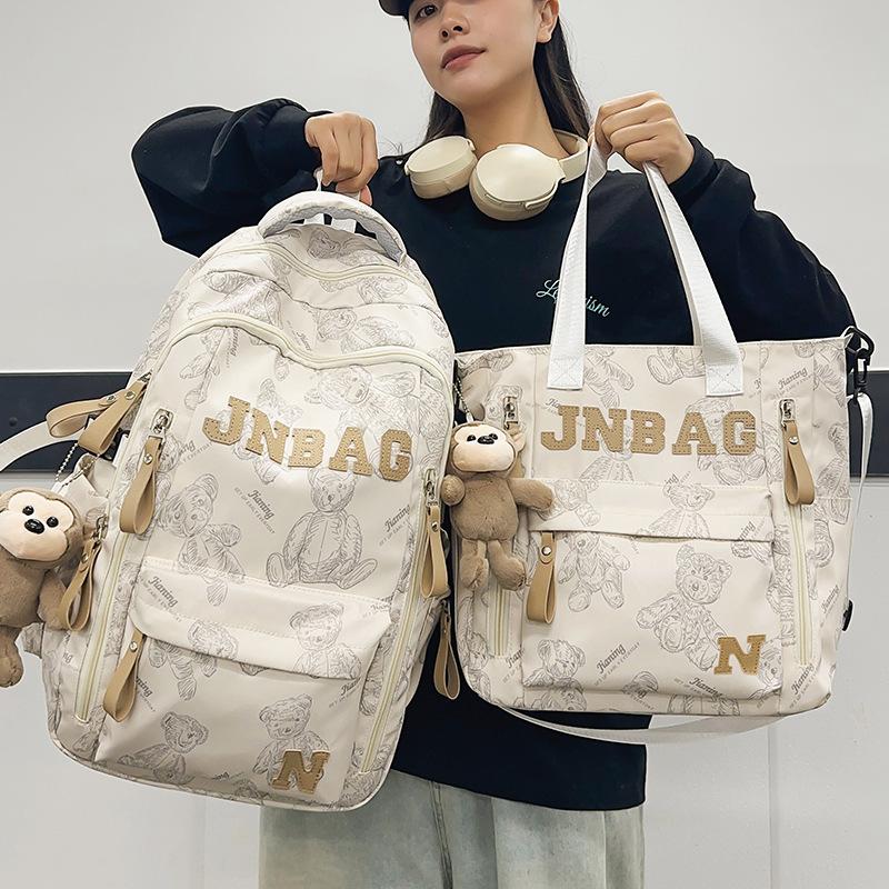 Schoolbags for Children and Elementary School Students  Two Piece Set of Boys and Junior High School Students  Girls and Backpacks