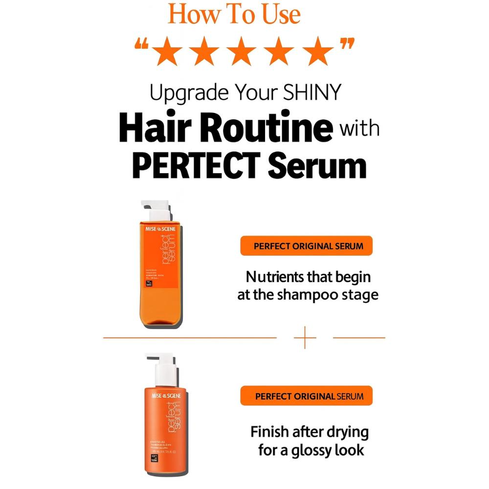 [Mise En Scene] Perfect Serum Base Up Essence 200ml